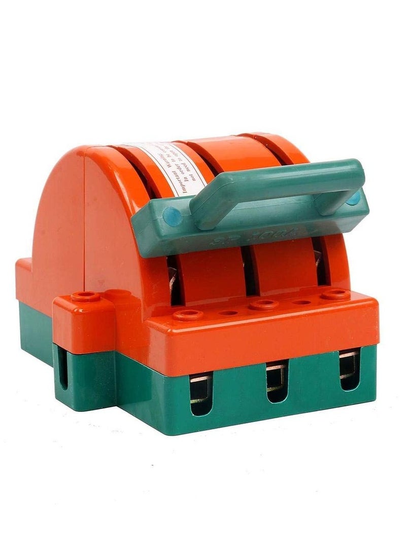 Knife Switch, Terminal Access Multifunction 100A Electric Knife Switch 3 Pole for Circuit Breakers - Image 2