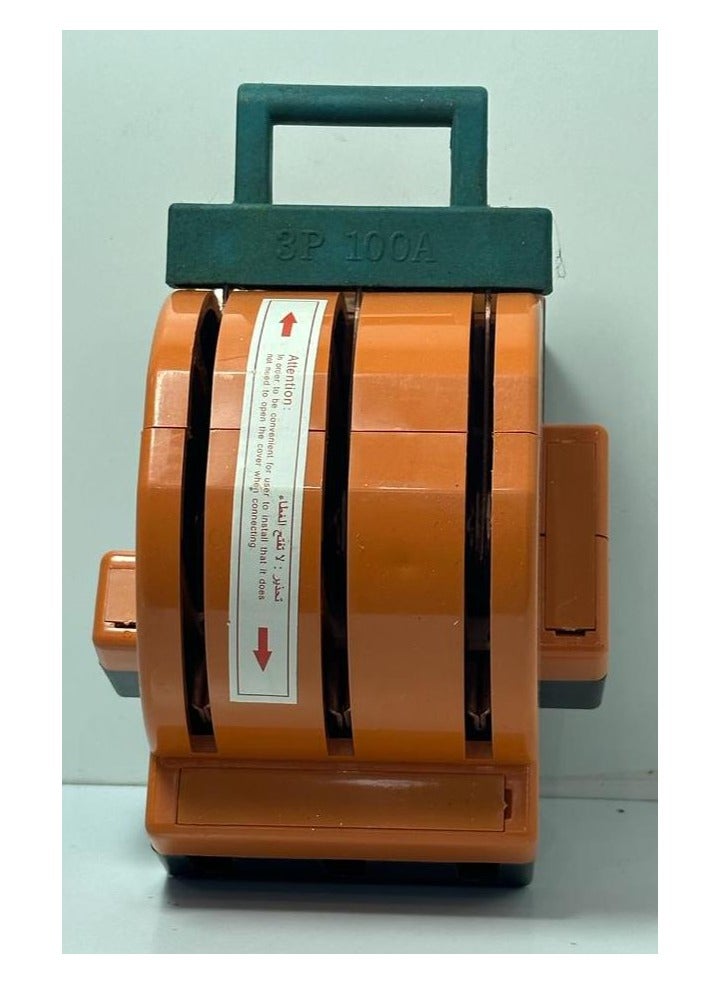 Knife Switch, Terminal Access Multifunction 100A Electric Knife Switch 3 Pole for Circuit Breakers - Image 5