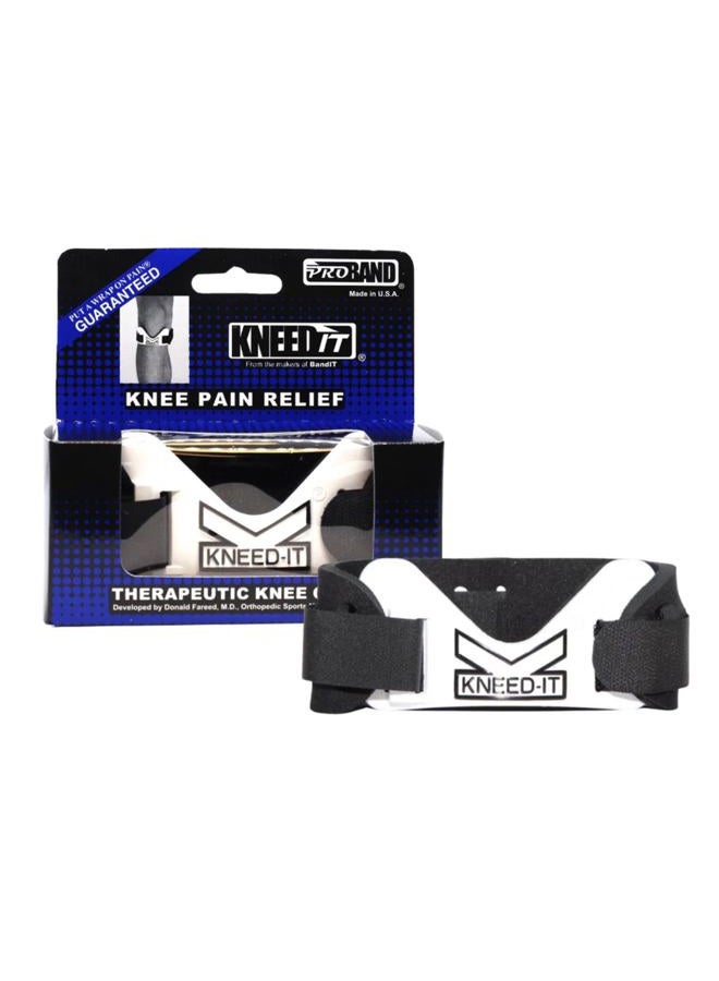 ProBand KneedIT® Therapeutic Band for Knee Pain Relief, Anatomically Focused Dynamic Compression Band for Arthritis, Tendinitis, Runner's Knee (chondromalacia) & Jumpers Knee (patella tendonitis), - Image 1