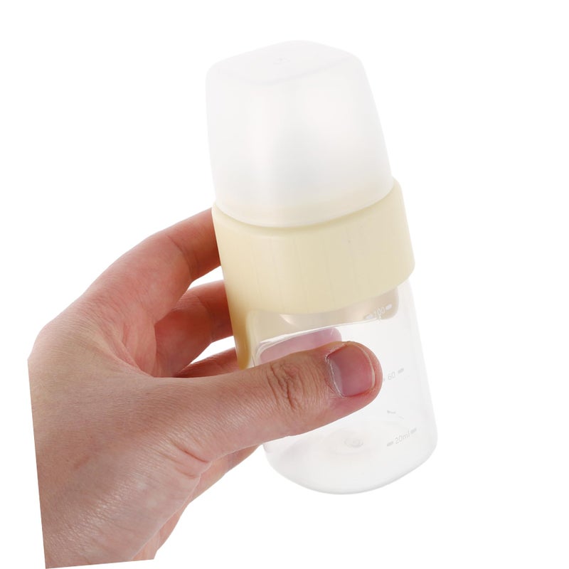 Wide Mouth Pet Nursing Bottle Easy Clean Stable Milk Flow For Kittens Puppies Small Animals Yellow - Image 5