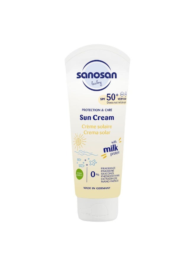 sanosan كريم واقي من الشمس للأطفال SPF50+ حماية ورعاية 75 مل
