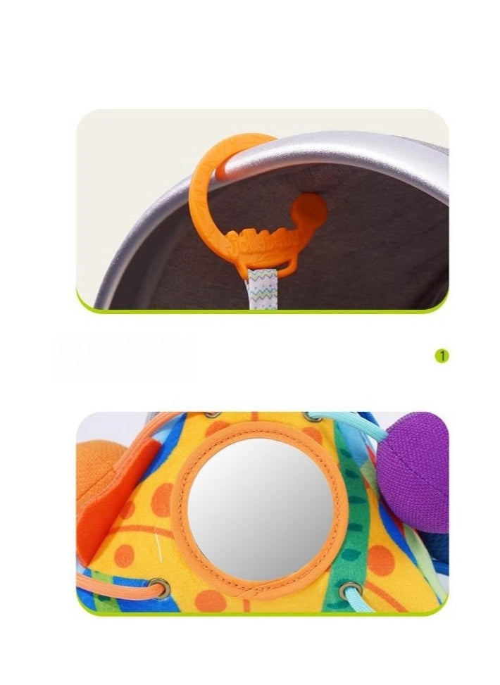 Jollybaby Baby Lathe Pendant - Baby Car Toy Pendant Wind Chime - Baby Lala Le Plush Doll  - Image 2