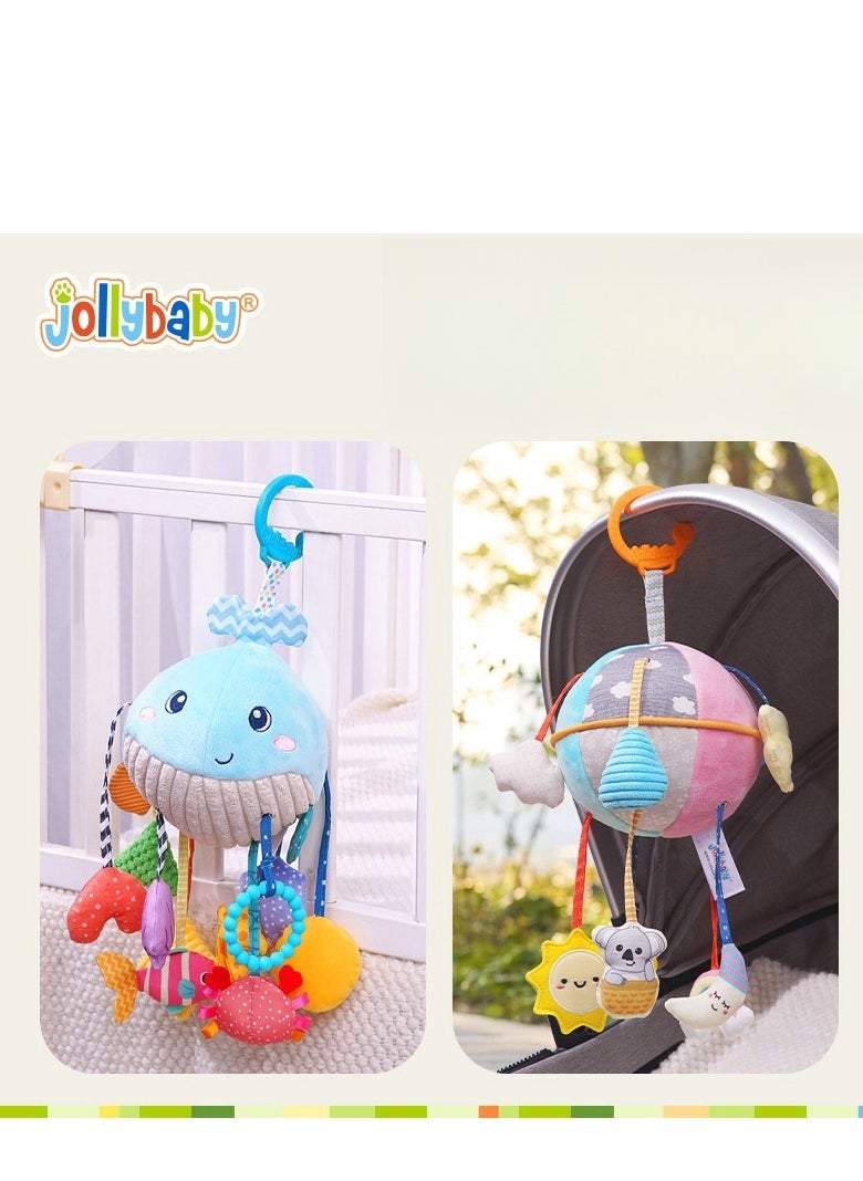 Jollybaby Baby Lathe Pendant - Baby Car Toy Pendant Wind Chime - Baby Lala Le Plush Doll  - Image 5