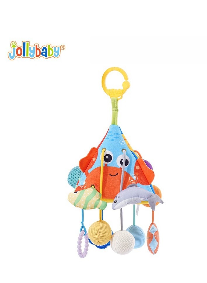 Jollybaby Baby Lathe Pendant - Baby Car Toy Pendant Wind Chime - Baby Lala Le Plush Doll  - Image 1