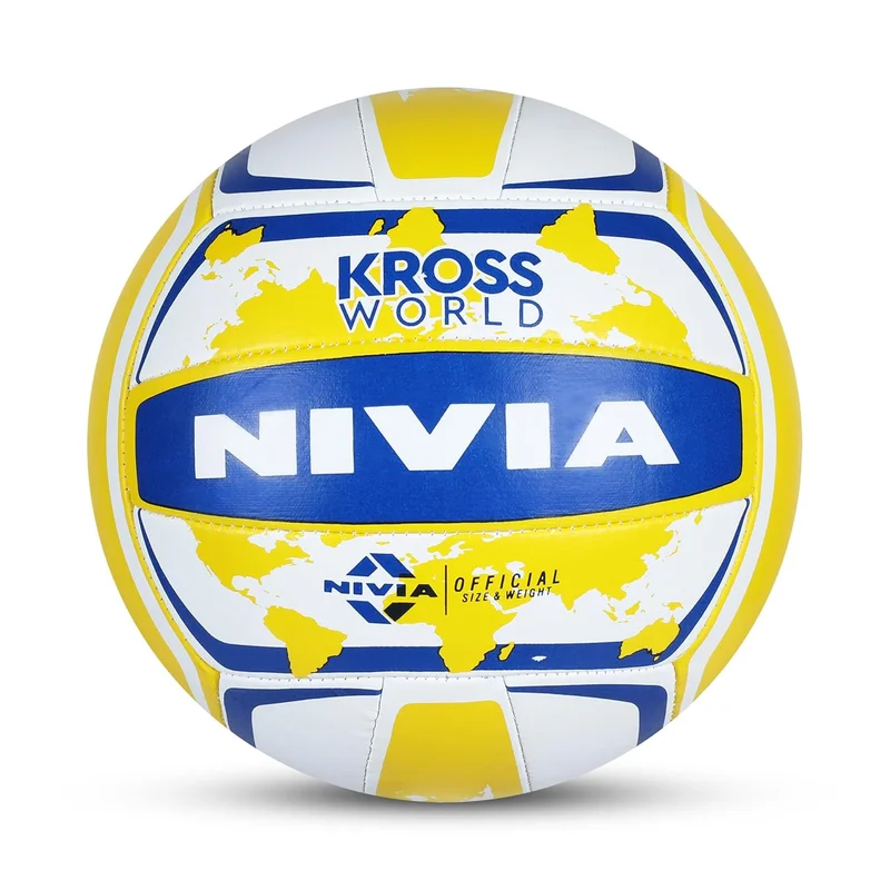 نيفيا Nivia Kross World Volleyball with Ball Pump Combo