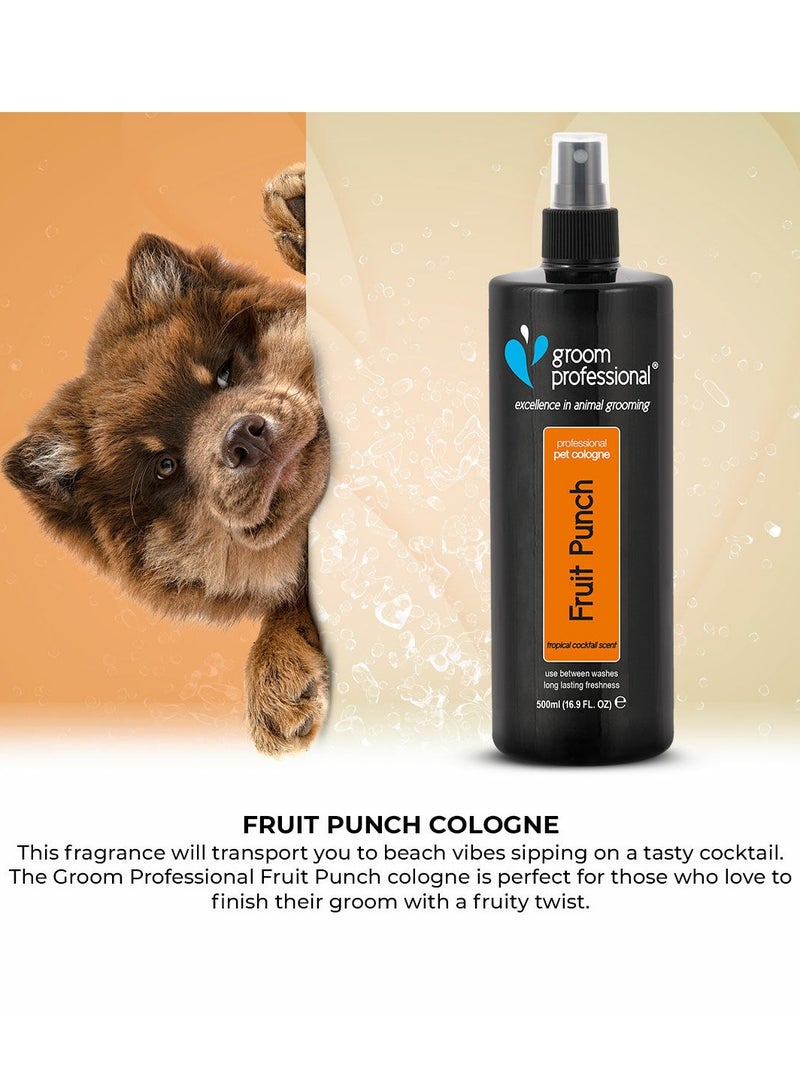 Groom Professional Pet Cologne – Fruit Punch Tropical Cocktail Fragrance Scent, Refreshing Spray 500ml - Image 5