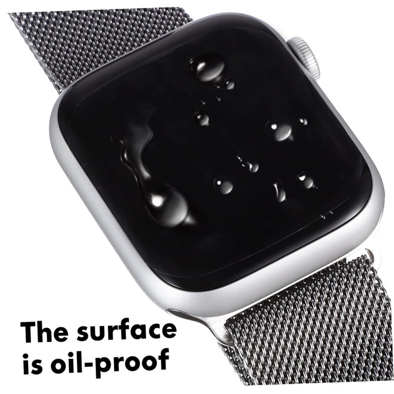2 Pack Full Coverage Screen Protector Film For Smartwatch Clear HD - Image 4
