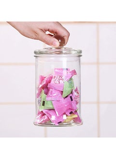 Mash 750ml Glass Storage Jar with Sealed Moisture-Proof Glass Lid 4 Pieces, Airtight Food Storage Jars With Lid 25oz Glass Jar Kitchen Canisters  - Image 3