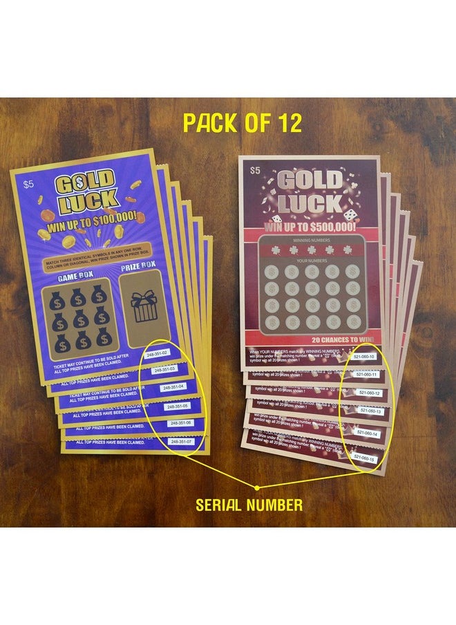 WINGKIND 12 Pack Pregnancy Announcement Scratch Off Cards Pregnancy Reveal Fake Lottery Tickets Announcement Ideas Creative Way To Announce Your Pregnancy  - Image 5
