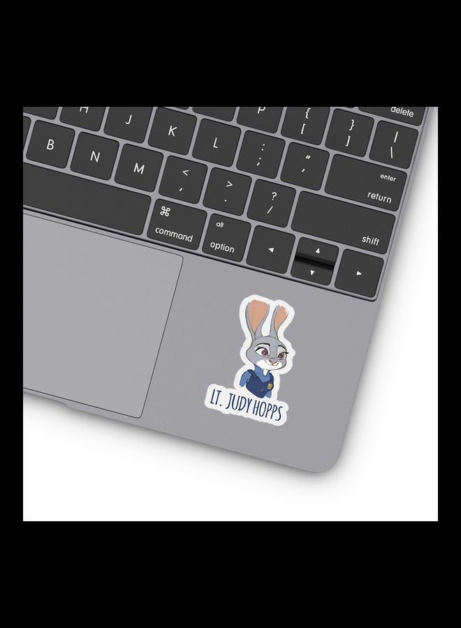 RKN Zootopia Badge Style Vinyl Stickers For Laptop - Image 1