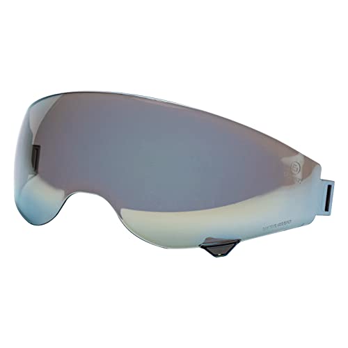 ILM خوذة دراجة نارية مفتوحة الوجه 3/4 نصفية لمركبات الموبيد ATV كروزر سكوتر DOT (حاجب ذهبي) - Image 2