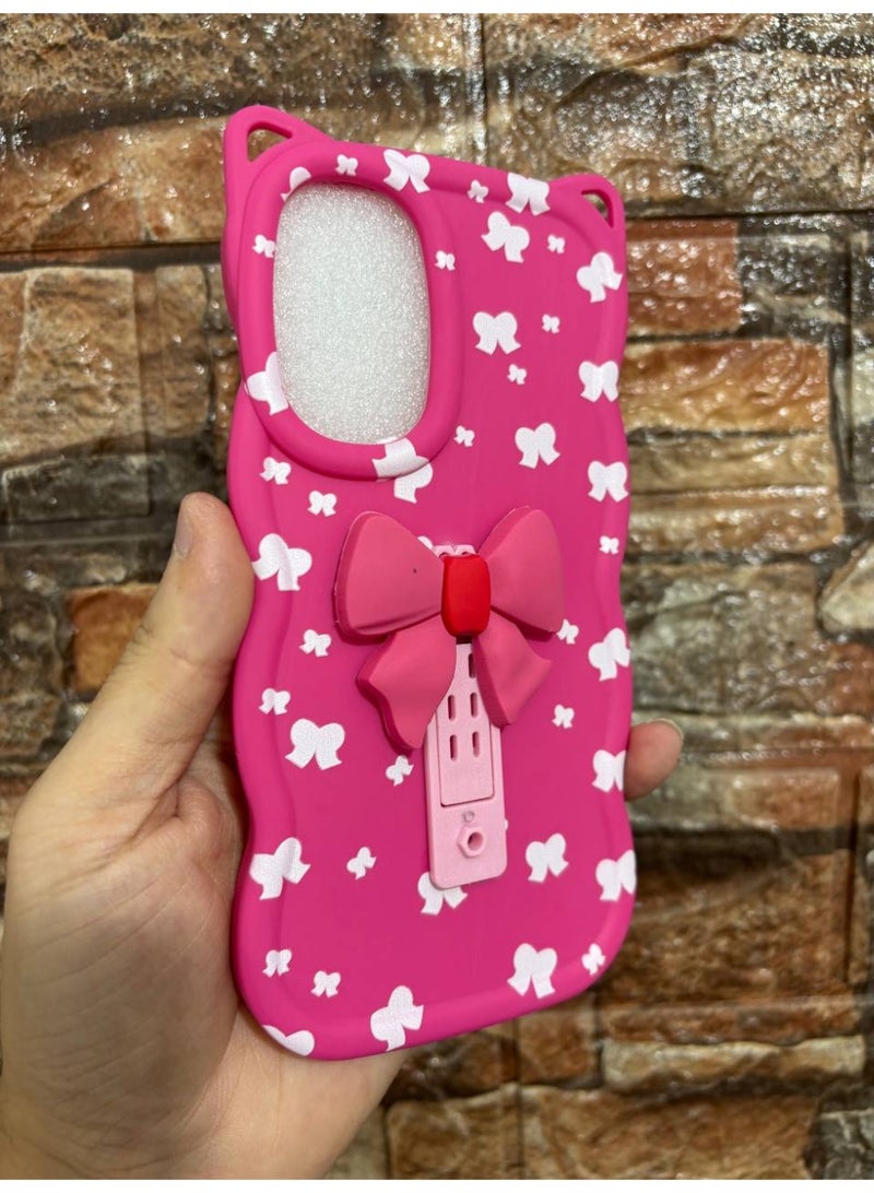 Back Cover With a Bow  Compatible With Phone Oppo A54 4G - Image 2