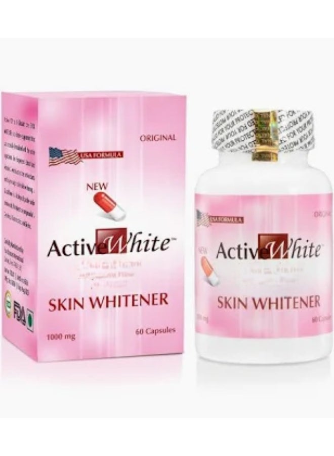 Skin Whitening Capsules 60 Capsules with Vitamin C for Radiant Skin