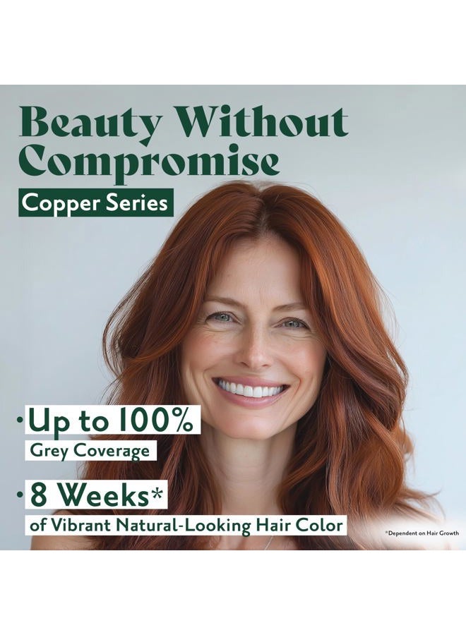 Herbatint Permanent Hair Dye For Women - 4R Copper Chestnut - For Up To 100% Gray Coverage of Resistant Gray Hair - Ammonia-Free, Alcohol-Free & Vegan - Salon Influenced Hair Color 5.75 fl oz - Image 3