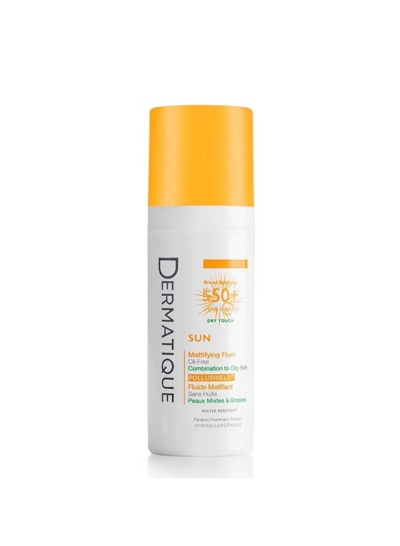 سائل واقي من الشمس غير لامع بعامل حماية من الشمس 50 أبيض 50 مل