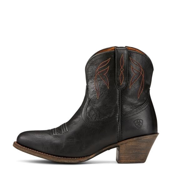 ARIAT ARIRC Womens Darlin Western Boot Old Black 9 - Image 2