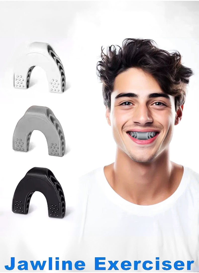 Generic Masseter jaw and lower jaw trainer, silicone chewing trainer for fitness facial muscles  - Image 1