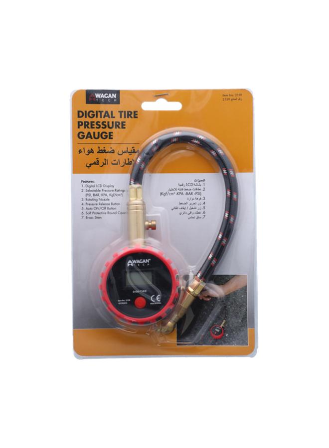 WAGAN 3-150 PSI Digital Tire Pressure Gauge Multicolor 2159 - Image 3