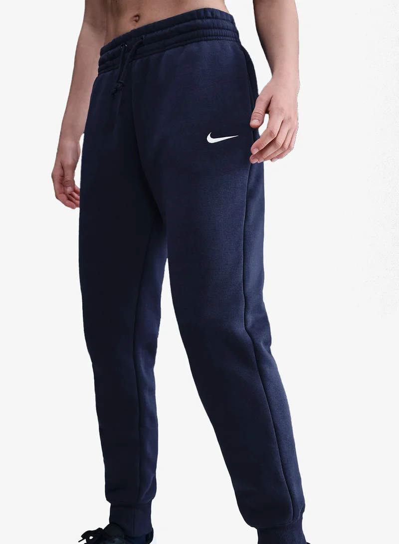 Nike MIDNIGHT NAVY/(SAIL) Nsw Phoenix Fleece Mid-Rise Standard Pants for Women | Best Price UAE