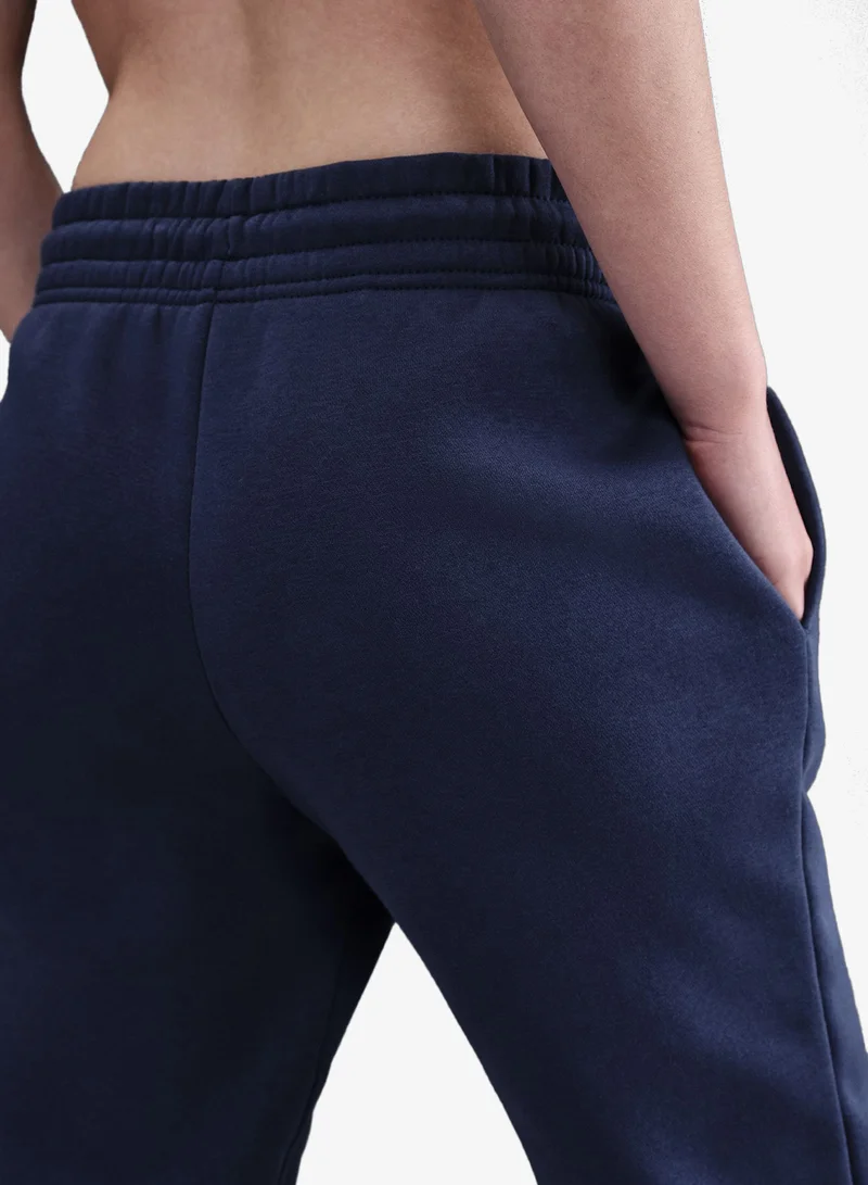Nike MIDNIGHT NAVY/(SAIL) Nsw Phoenix Fleece Mid-Rise Standard Pants for Women | Best Price UAE