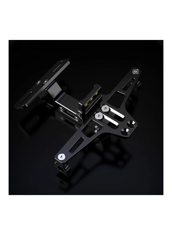 NIBEMINENT Motorcycle License Plate Bracket With LED Light  - Image 2