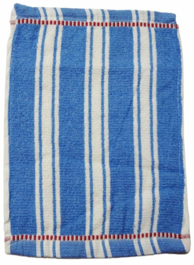 ORAS Cotton Fabric Hand, Face Towel Set, 10 x 10 Inch, Multicolor - Pack of 6 Pcs. - Image 5