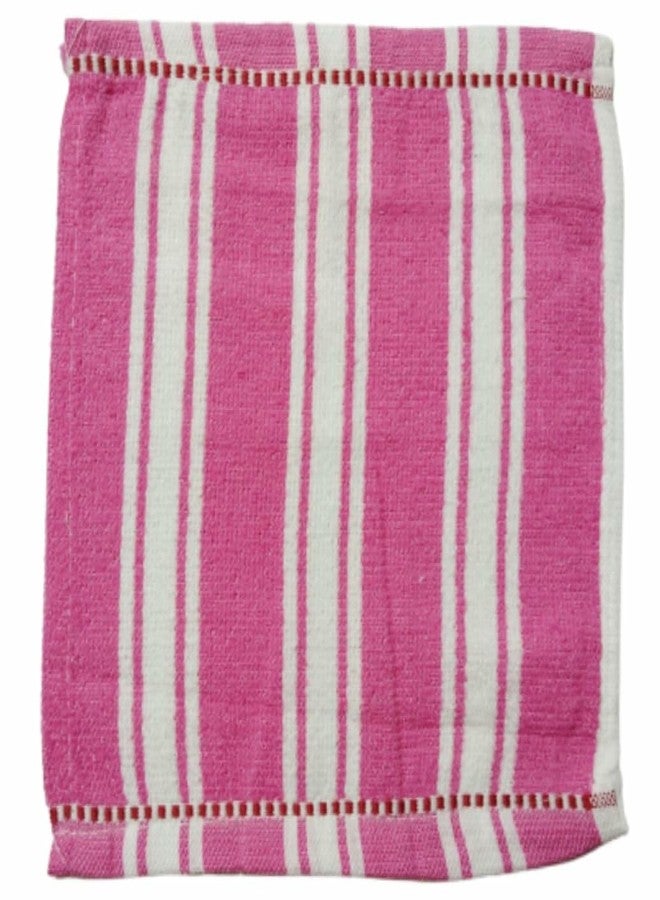 ORAS Cotton Fabric Hand, Face Towel Set, 10 x 10 Inch, Multicolor - Pack of 6 Pcs. - Image 3