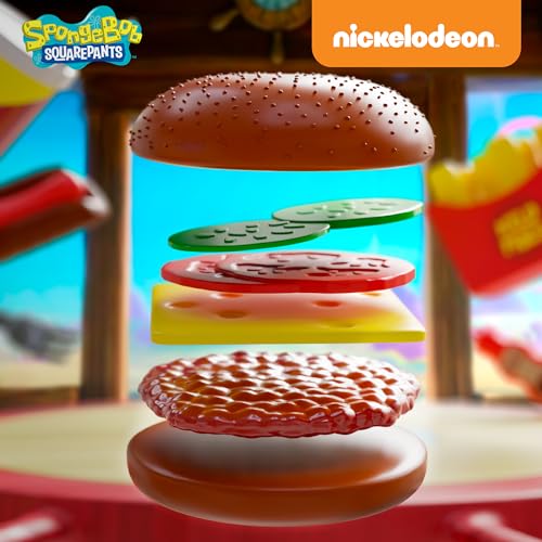 Lollipop Spongebob Squarepants Kids Grill Playset - Toy Kitchen Sets with Cooking Toys, Kitchen Playset for Kids Ages 6-10, and Pretend Play Kitchen - Image 4