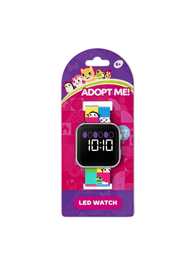 Disney Boys Digital Square Shape Plastic Wrist Watch - ADM4020 - 35 Millimeter