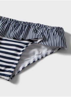 MANGO Infant Striped Ruffle Bikini Bottoms  - Image 3