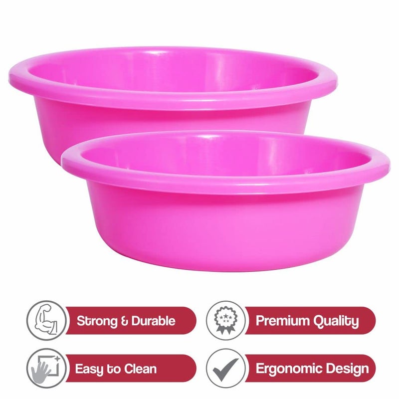 Wonder Homeware Prime Bowl 6 Heavy Quality Bowl Set, 3 pc Bowl 4 LTR, Pink Color - Image 4