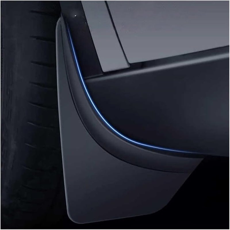 TPE Mudguard Splash Guards Front Rear Wheel Fenders Anti Snow Sand Compatible with Tesla Model Y Juniper 2025 - Image 4