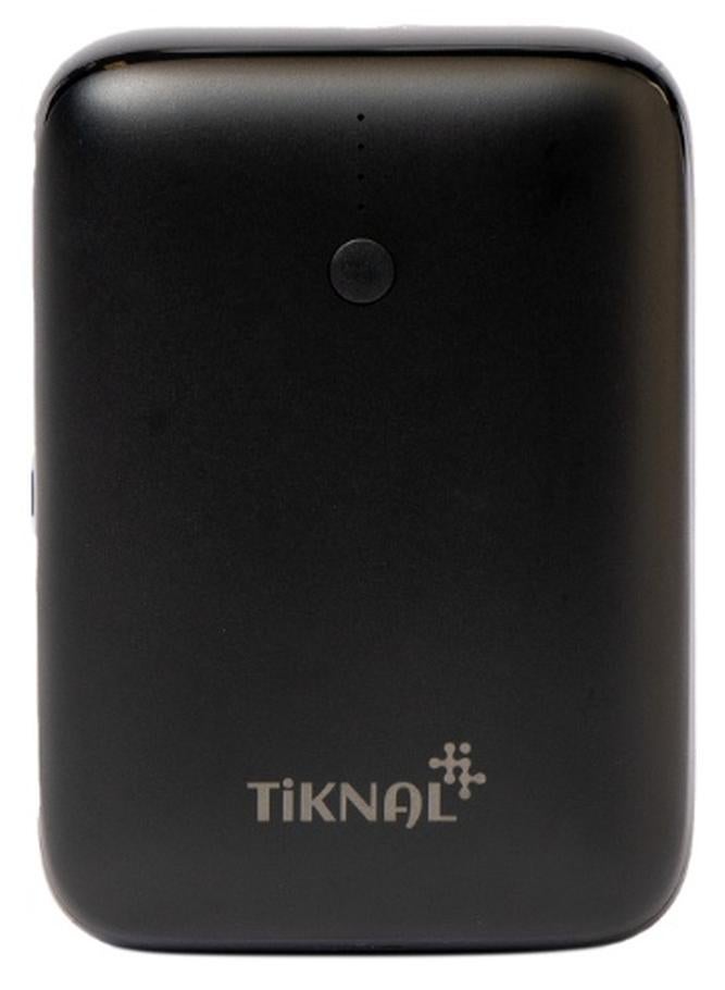 TIKNAL Power Bank 10000mAh, 20W Fast Charging with USB and USB-C Port, Thermal Protection, Small Size, Charge Your Phone Super Fast, Black - Image 1