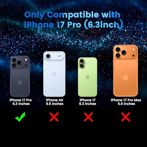 OpenTech® Premium Camera Lens Protector Tempered Glass Compatible For iPhone 17 Pro With Edge To Edge Coverage (Full Transparent) (Pack of Two) - Image 2