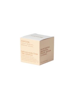routine . Natural Deodorant (2 Fluid Oz.) The Curator (Baking Soda Free) | Aluminum Free Natural Deodorant for Women & Men | Eucalyptus, Geranium, Black Spruce & Cocoa (Cream Jar Formula)  - Image 3