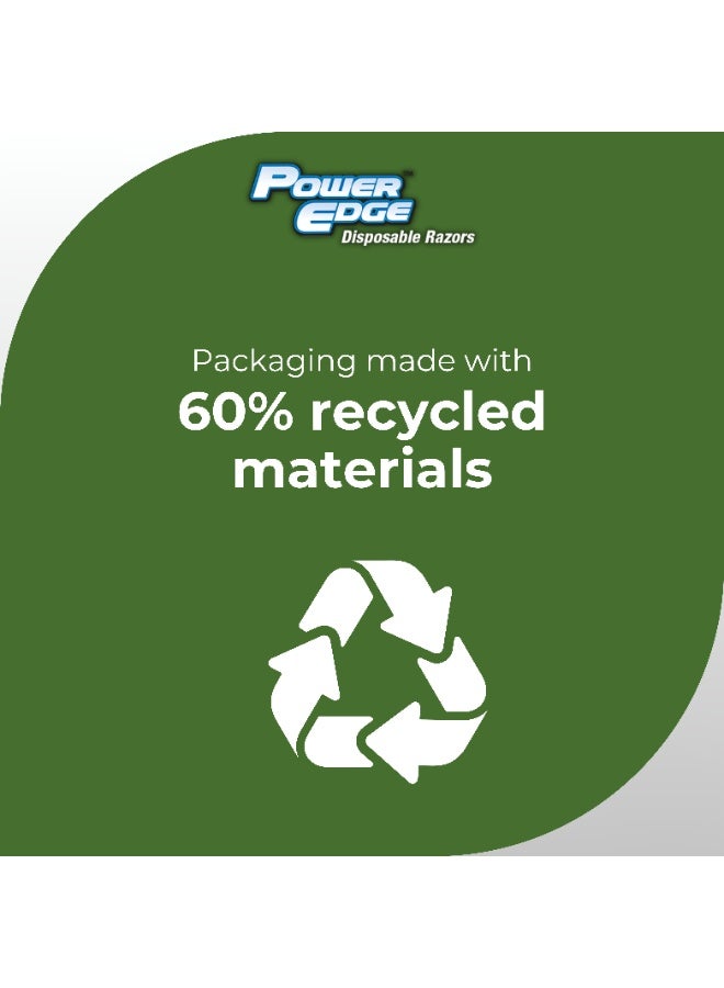 Power Edge 2 Blade Disposable Razor, Made in UK ,Pack of 2 - Image 5