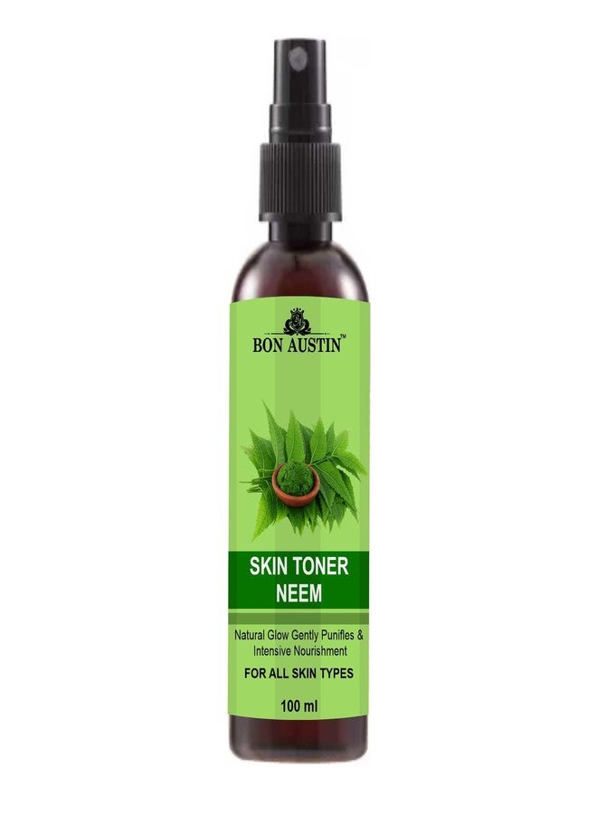 Bon Austin Neem Face Toner for Radiant Glow Skin Toner with Vitamin C/Pore Tightening Toner for Men & Women Pack of 1 of 100 ML - Image 1