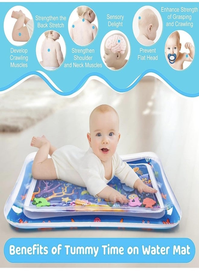 Richtots Premium Tummy Time Water Mat Premium Baby Water Play Mat for Infants and Toddlers Baby Toys for 3 to 24 Months, Strengthen Your Baby's Muscles - Image 2