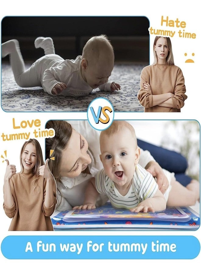 Richtots Premium Tummy Time Water Mat Premium Baby Water Play Mat for Infants and Toddlers Baby Toys for 3 to 24 Months, Strengthen Your Baby's Muscles - Image 3