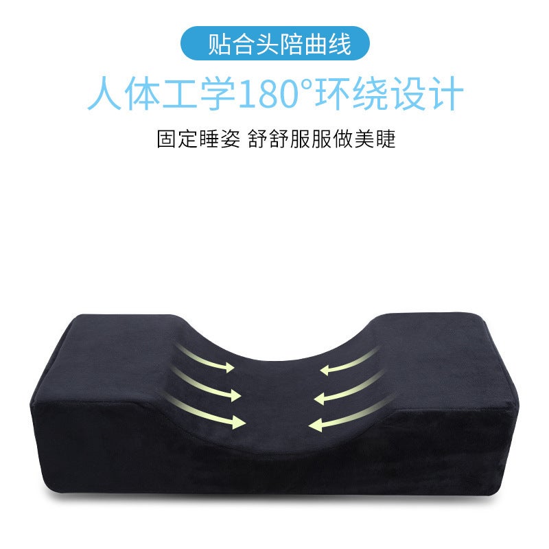 Grafting Eyelash Pillow U-Shaped Tattoo Embroidery Pillow Acrylic Workbench Auxiliary Tool Eyelash Protection Eyelash Pillow - Image 5