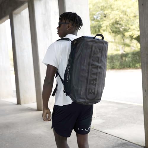 Battle Sports Vault Duffle Bag - Gym Duffle Bag with Vented and Expandable Pockets, Adjustable Shoulder Straps, Top Grab Handle, Made with Durable Material, Football Accessory, Gym or Carry On Bag - Image 2
