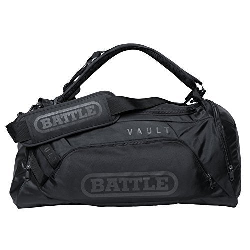 Battle Sports Vault Duffle Bag - Gym Duffle Bag with Vented and Expandable Pockets, Adjustable Shoulder Straps, Top Grab Handle, Made with Durable Material, Football Accessory, Gym or Carry On Bag - Image 1