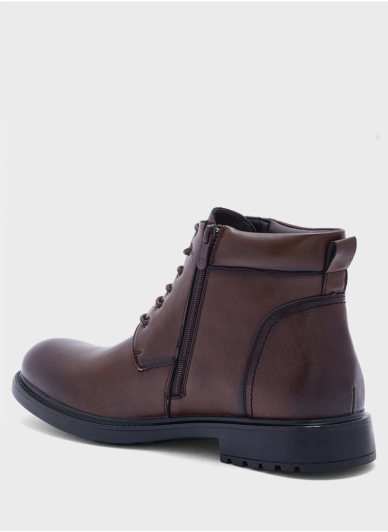 Robert Wood Biker Boots  - Image 3
