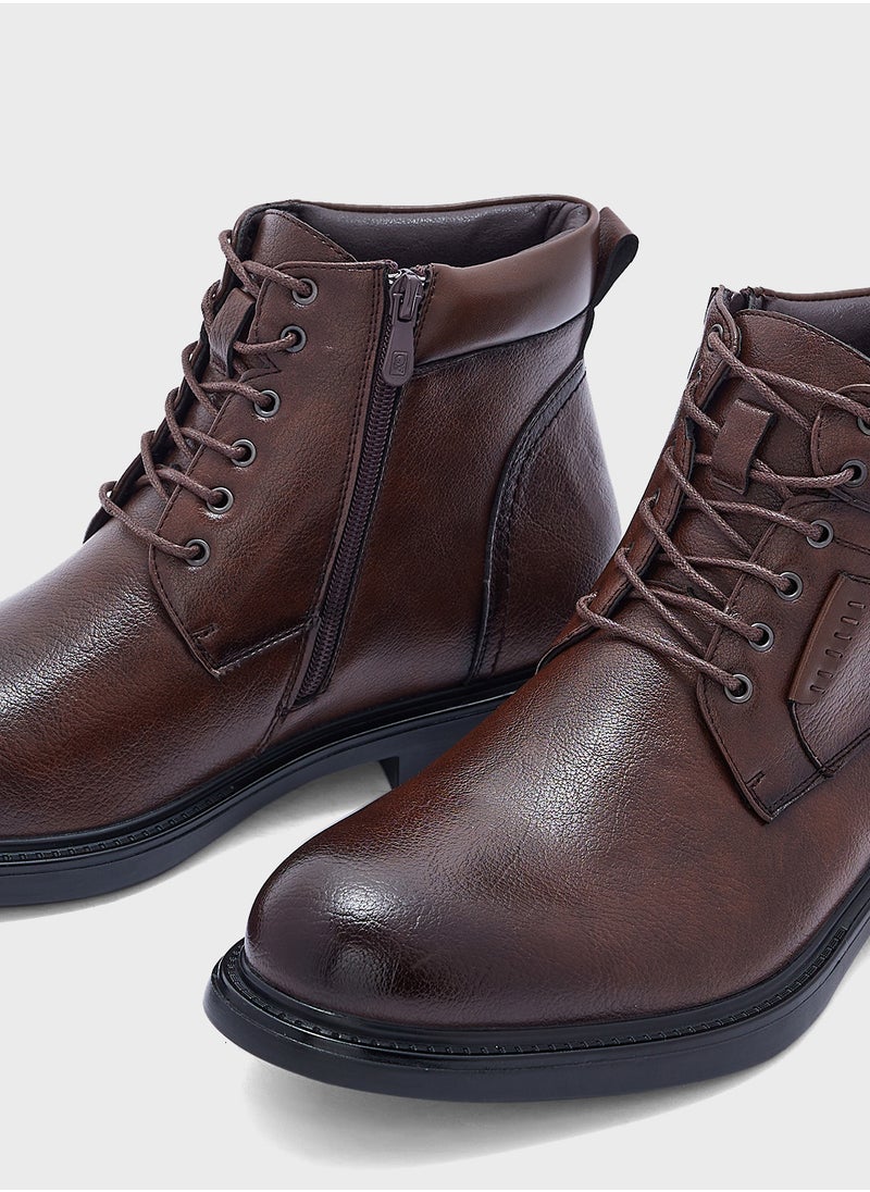 Robert Wood Biker Boots  - Image 4