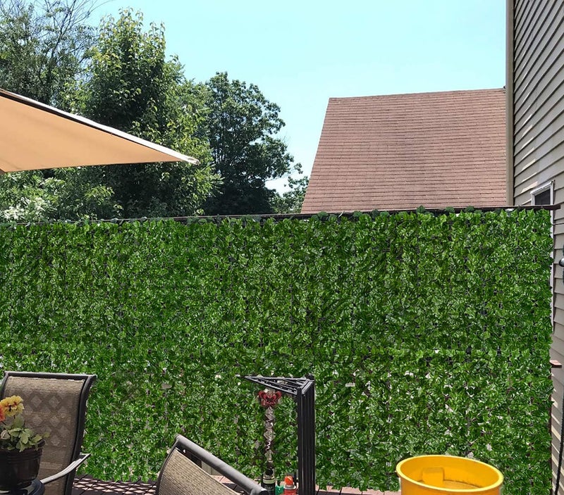 DearHouse Artificial Ivy Privacy Fence Wall Screen, 59x137.8inch Artificial Hedges Fence and Faux Ivy Vine Leaf Decoration for Outdoor Garden Decor - Image 3