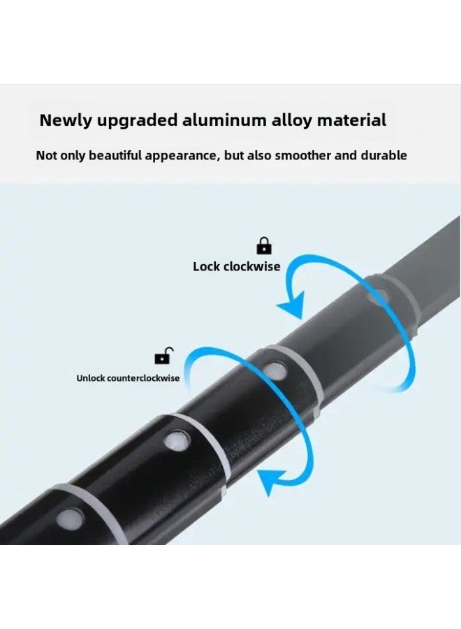 Handheld Gopro Sports Camera Bluetooth Selfie Stick With Tripod Mobile Phone Portable Outdoor Photo Holder-Color:1.7m Detachable Phone Clip Bluetooth - Image 4