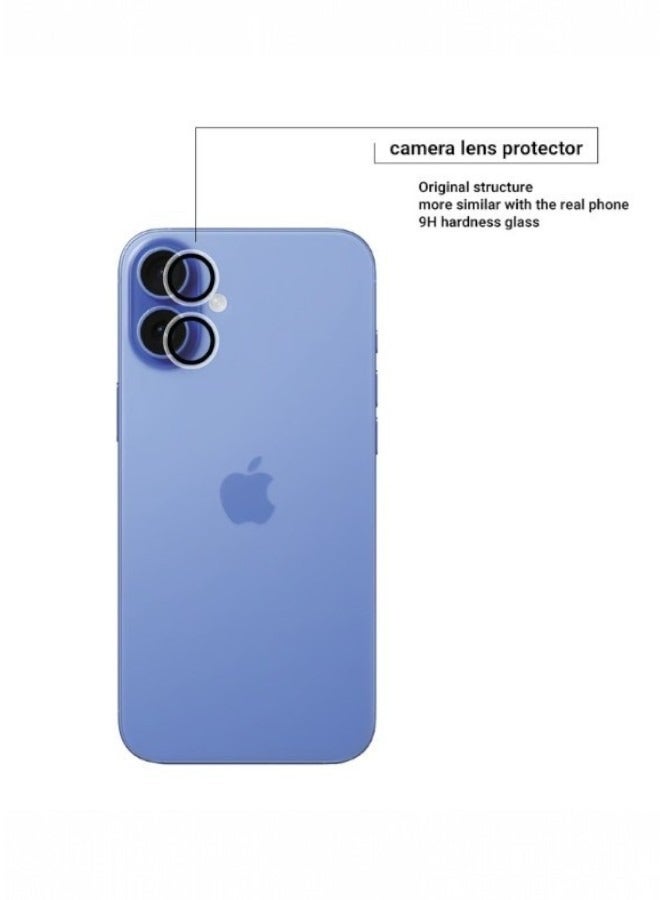 جراب حماية (3in1) جراب مغناطيسي شفاف لموبايل ايفون 16 (iPhone 16) من ماج سيف مع واقي شاشة وحماية خلفية كاملة وواقي عدسة الكاميرا، مجموعة تغطية كاملة لموبايل ابل ايفون 16 - Image 4