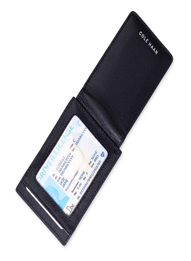 كول هان محفظة كول هان الرجالية الجلدية النحيفة ذات الجيب الأمامي المغناطيسي والمزودة بتقنية RFID - Image 5