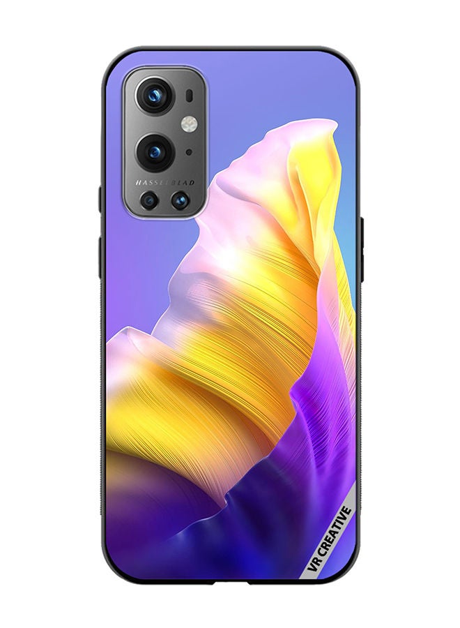 VR CREATIVE Protective Case Cover For OnePlus 9 Pro Flower Design Multicolour - Image 1