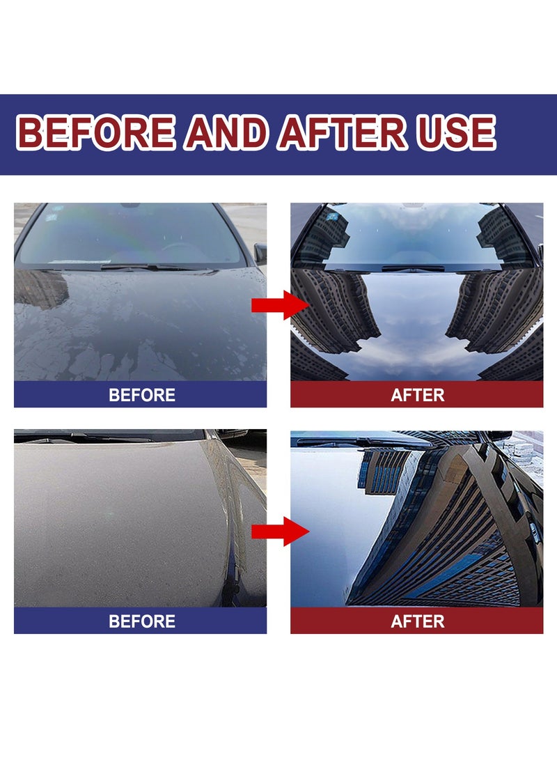 RAYHONG Ceramic Car Coating Spray, 3 In 1 High Protection Express Car Coating Spray, High Protection Nano Coat, Anti Dirt, Boost Gloss, 120ML With Towel And Sponge - Image 5